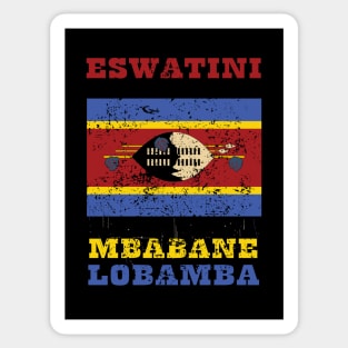 Flag of Eswatini Sticker